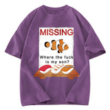 Tokyosol Clownfish Sushi Washed T-Shirt