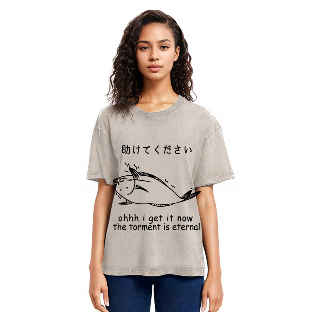 Tokyosol The Torment Is Eternal Washed T-Shirt