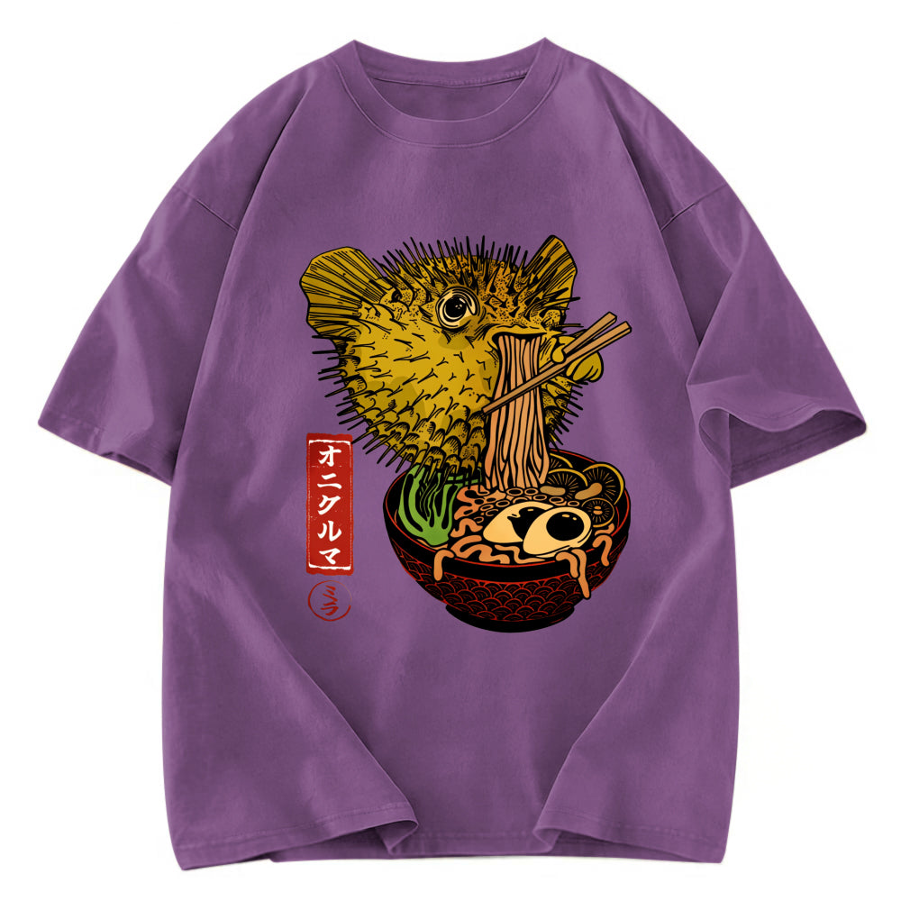 Tokyosol Ramen Lover Fugu Washed T-Shirt