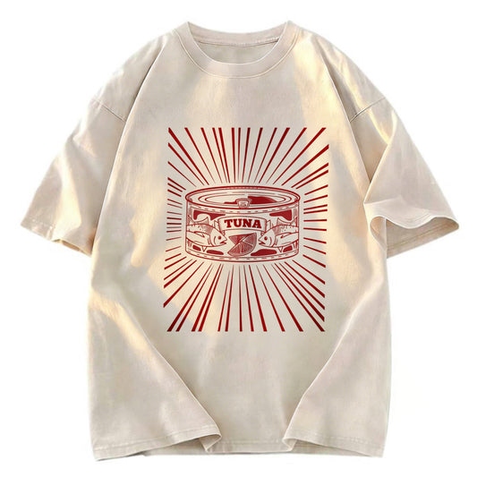 Tokyosol Canned Tuna Washed T-Shirt