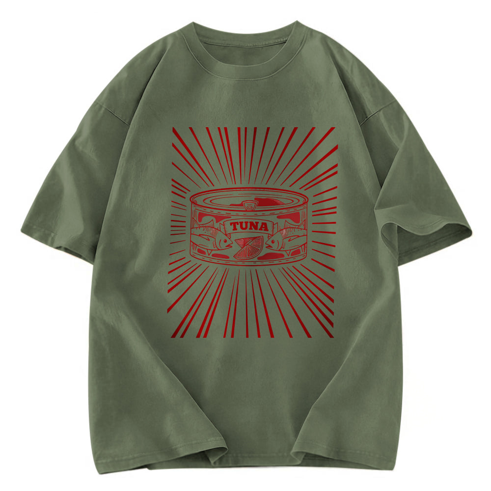 Tokyosol Canned Tuna Washed T-Shirt
