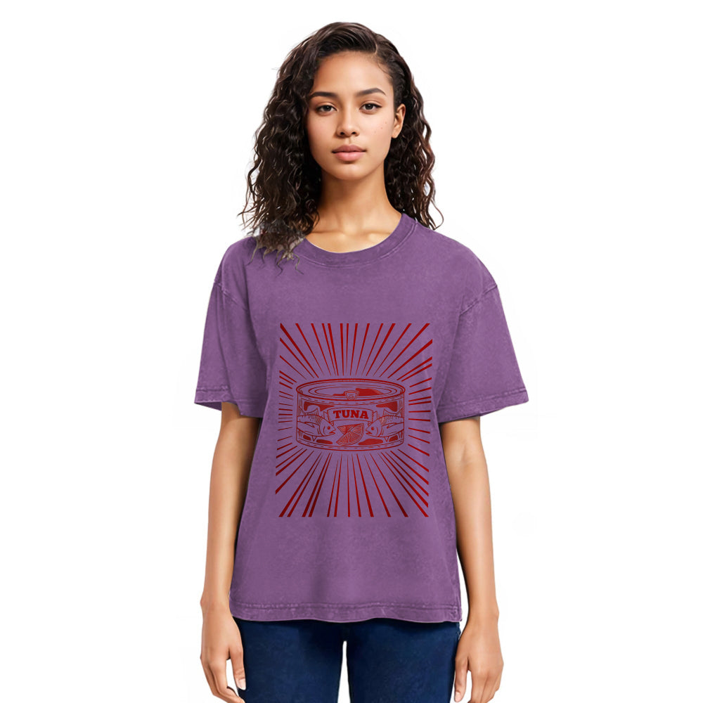 Tokyosol Canned Tuna Washed T-Shirt