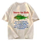 Tokyosol Born To Fish Washed T-Shirt