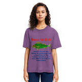 Tokyosol Born To Fish Washed T-Shirt