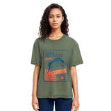 Tokyosol Tsukiji Fish Market Tokyo Japan Washed T-Shirt