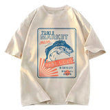 Tokyosol Tsukiji Fish Market Tokyo Japan Washed T-Shirt