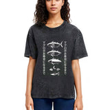 Tokyosol How Tuna Becomes Sushi Washed T-Shirt