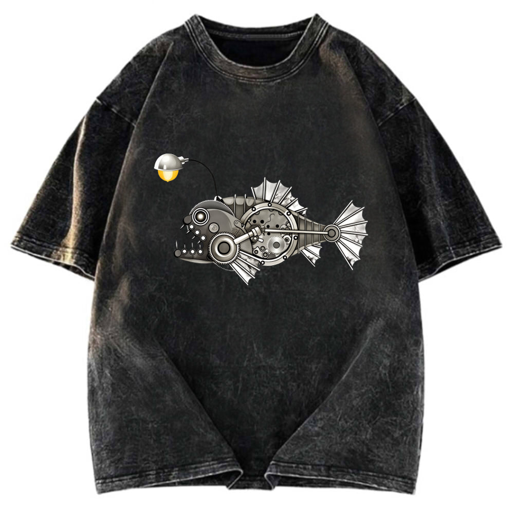 Tokyosol Anglerfish Japanese Washed T-Shirt