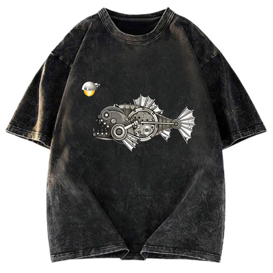 Tokyosol Anglerfish Japanese Washed T-Shirt