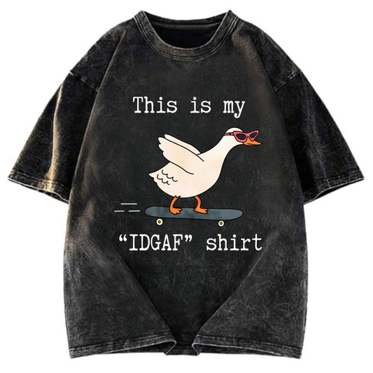 Tokyosol Goose Skateboard Washed T-Shirt
