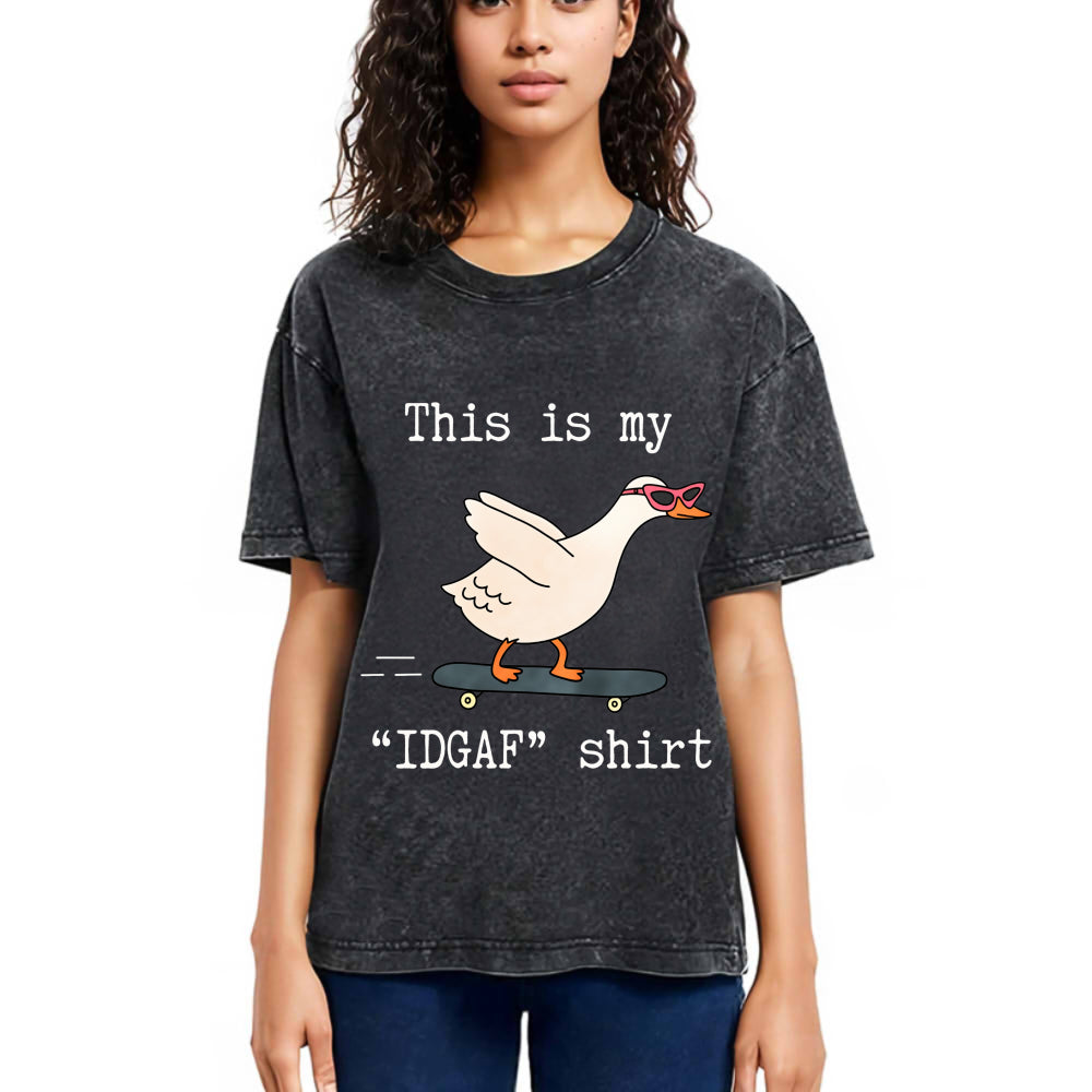 Tokyosol Goose Skateboard Washed T-Shirt