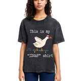 Tokyosol Goose Skateboard Washed T-Shirt