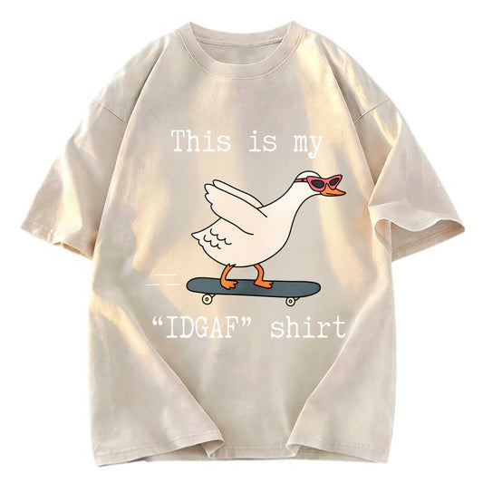 Tokyosol Goose Skateboard Washed T-Shirt