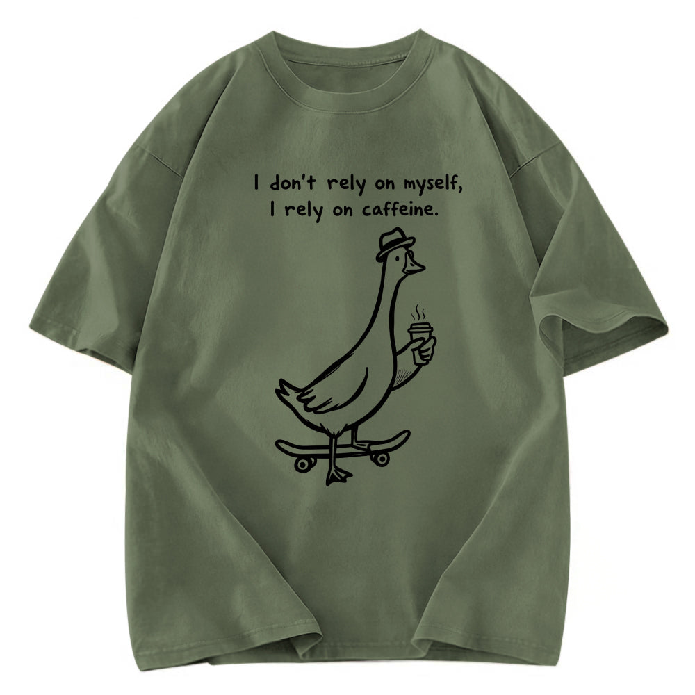 Tokyosol Goose Depends On Coffee Washed T-Shirt