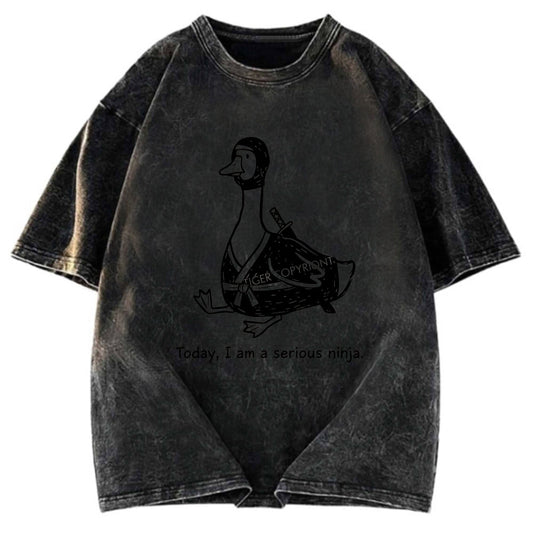 Tokyosol Ninja Goose Washed T-Shirt
