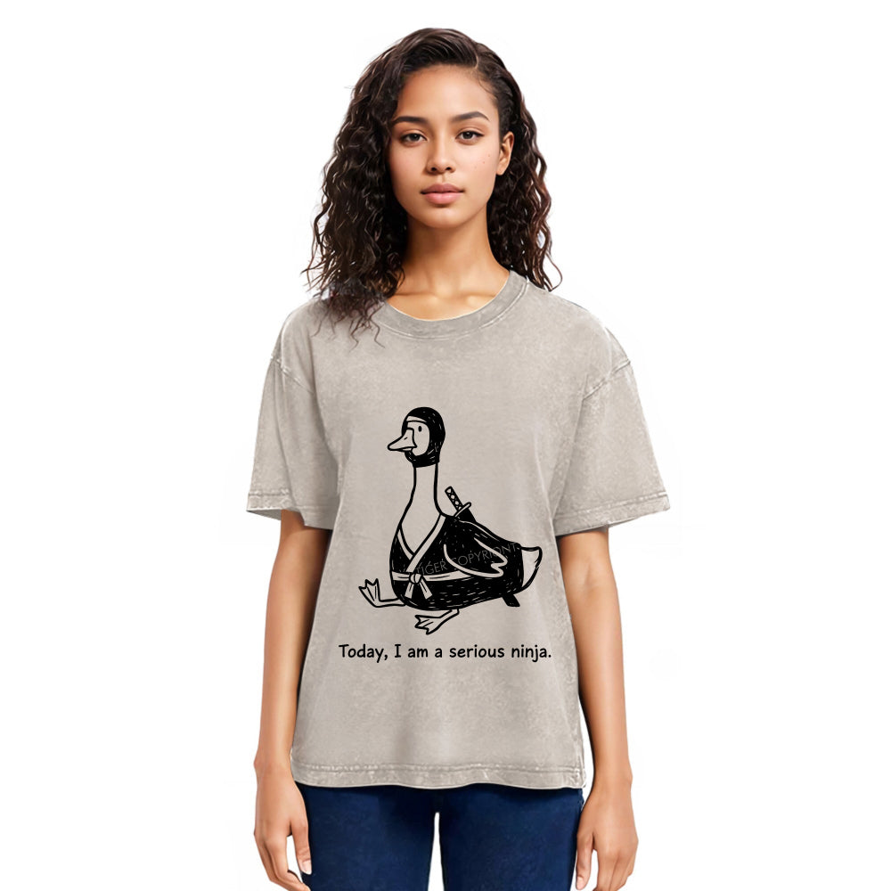 Tokyosol Ninja Goose Washed T-Shirt