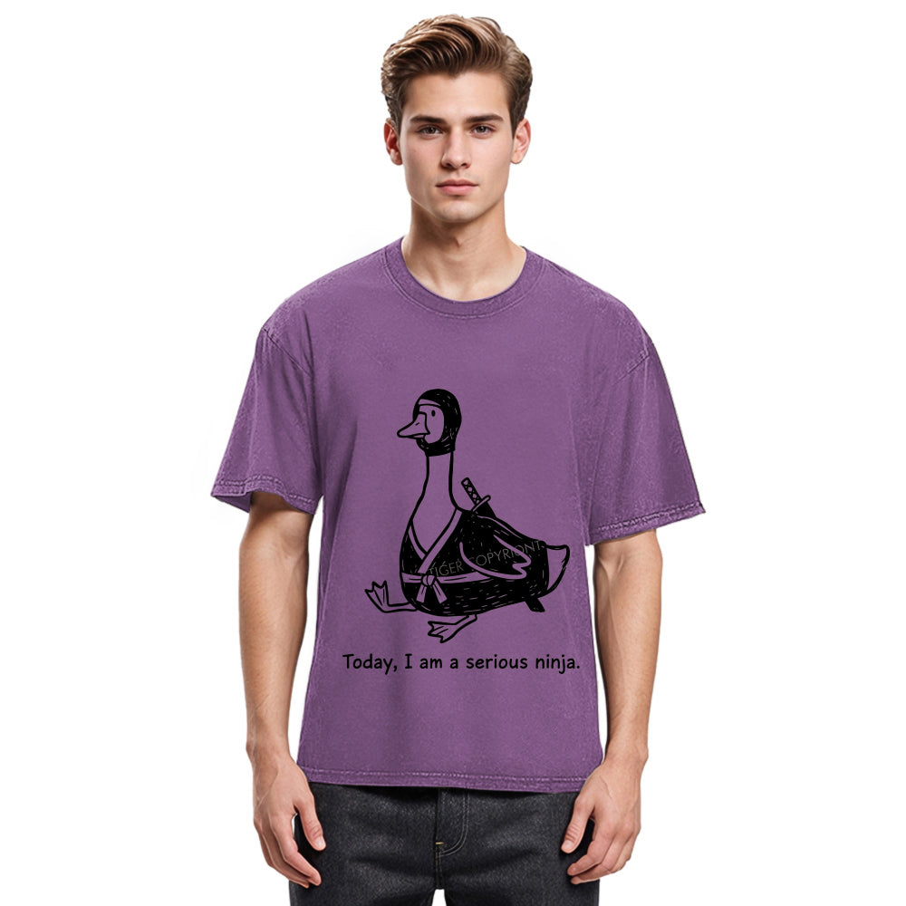 Tokyosol Ninja Goose Washed T-Shirt