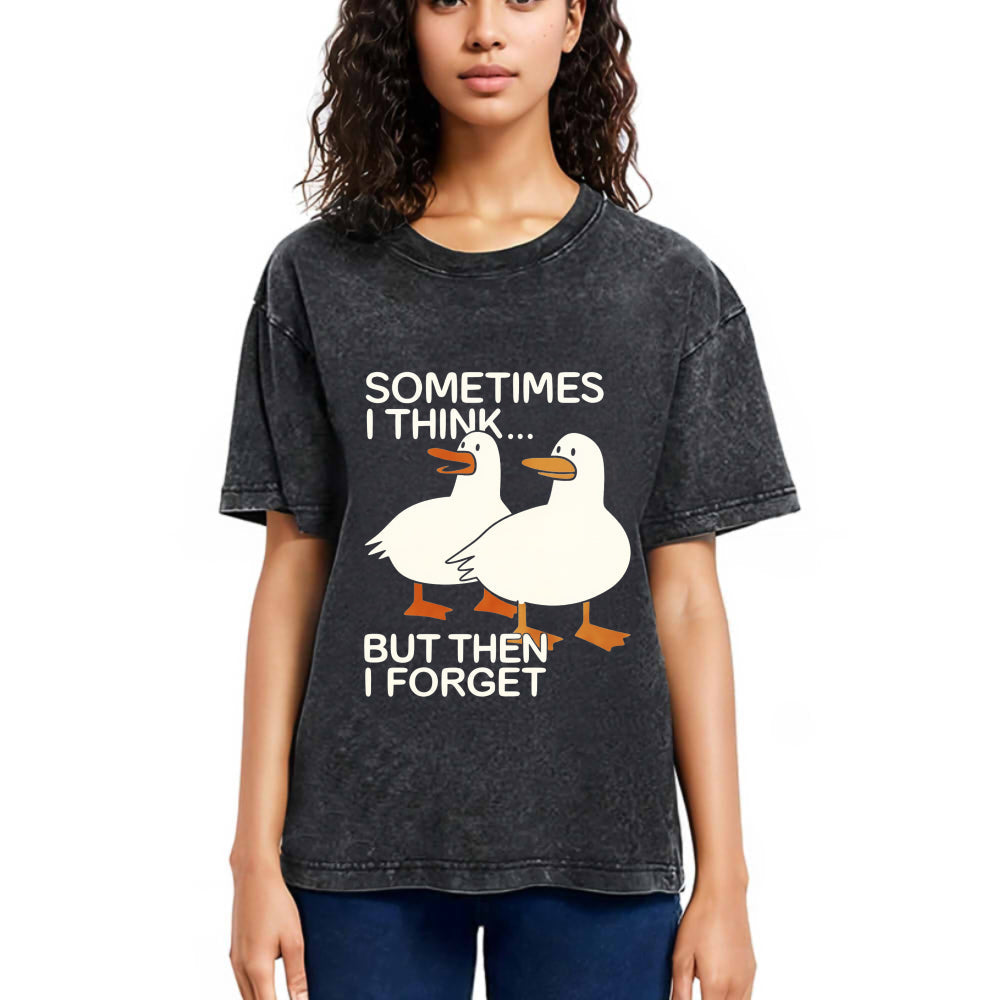 Tokyosol Funny Goose Washed T-Shirt