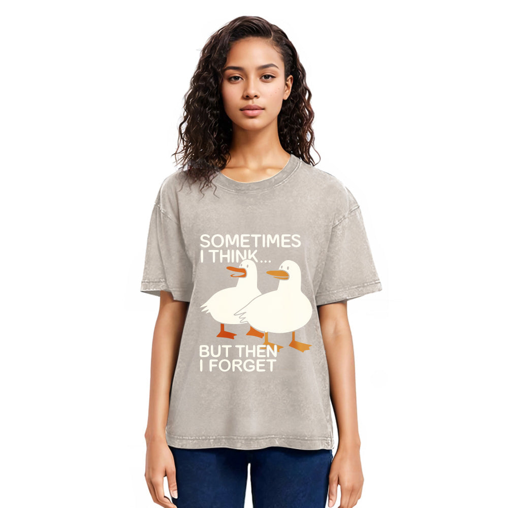 Tokyosol Funny Goose Washed T-Shirt