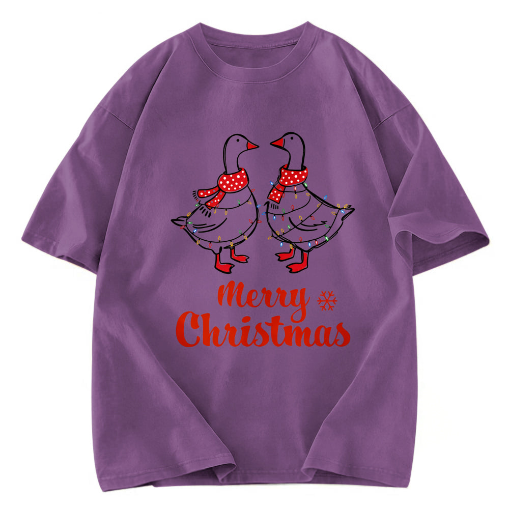 Tokyosol Christmas Goose Washed T-Shirt