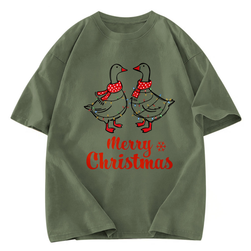 Tokyosol Christmas Goose Washed T-Shirt