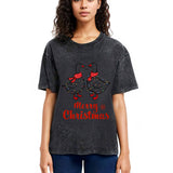 Tokyosol Christmas Goose Washed T-Shirt
