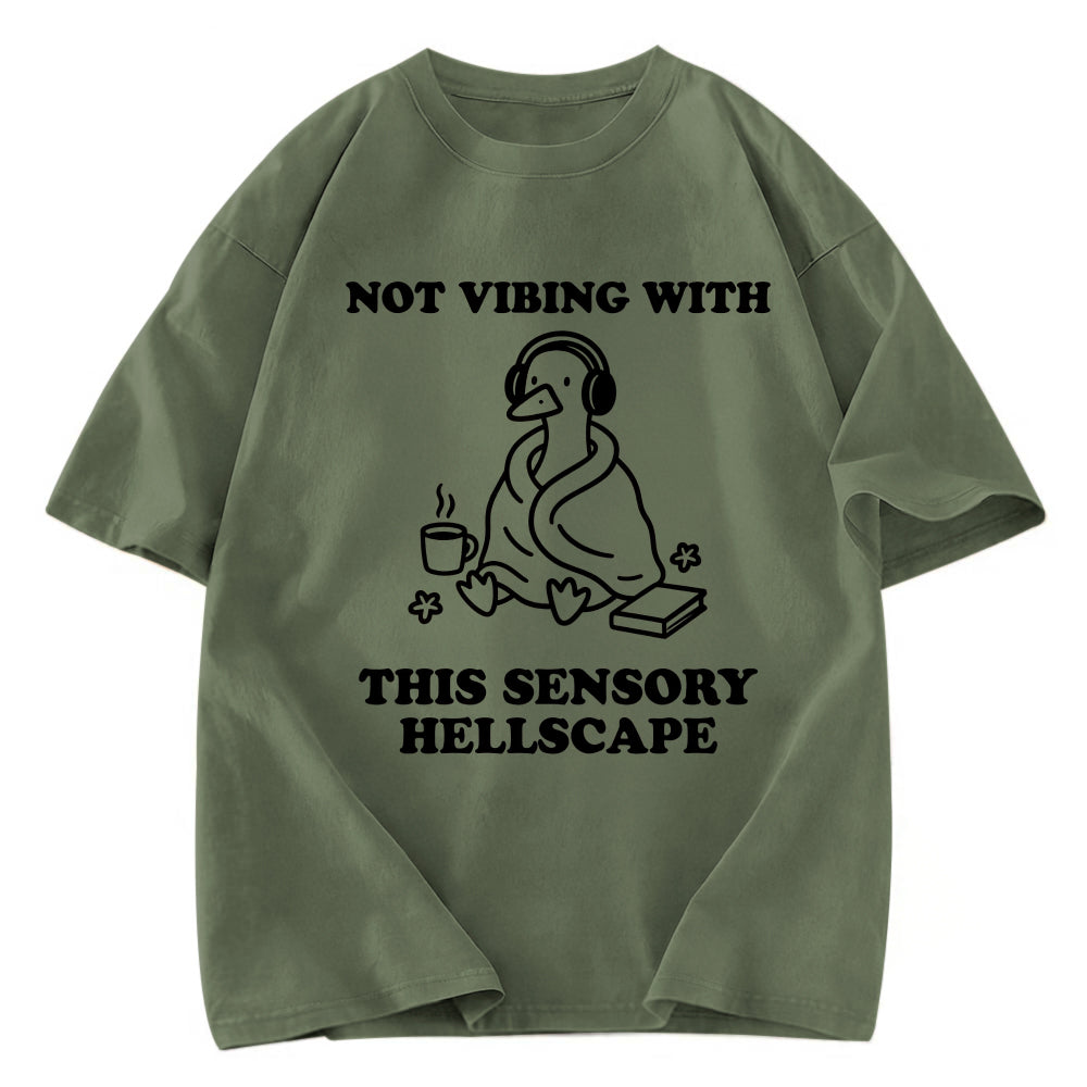 Tokyosol Goose Isolated From The Outside World Washed T-Shirt