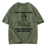 Tokyosol Goose Isolated From The Outside World Washed T-Shirt