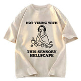 Tokyosol Goose Isolated From The Outside World Washed T-Shirt