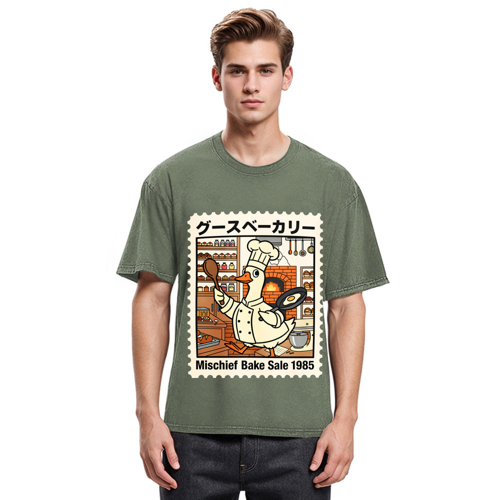 Tokyosol Stupid Goose Chef Washed T-Shirt