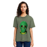 Tokyosol Big Face Mask Washed T-Shirt