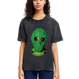 Tokyosol Big Face Mask Washed T-Shirt