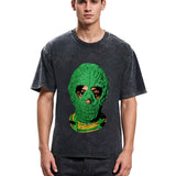 Tokyosol Big Face Mask Washed T-Shirt