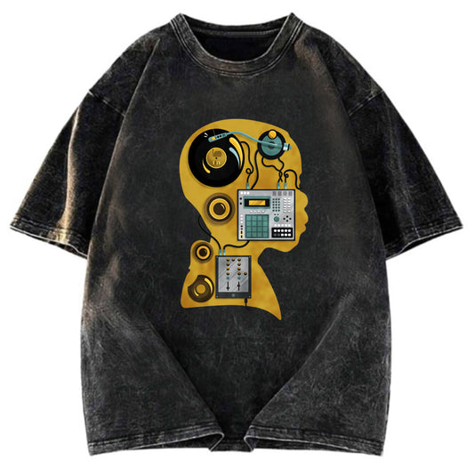 Tokyosol J Dilla DJ Washed T-Shirt
