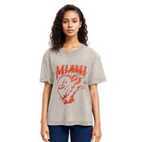 Tokyosol Miami Flame Ninja Washed T-Shirt