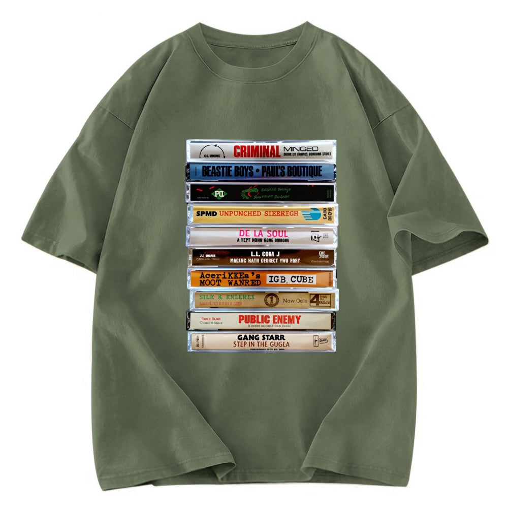 Tokyosol 90s Hip Hop Underground Tapes Washed T-Shirt
