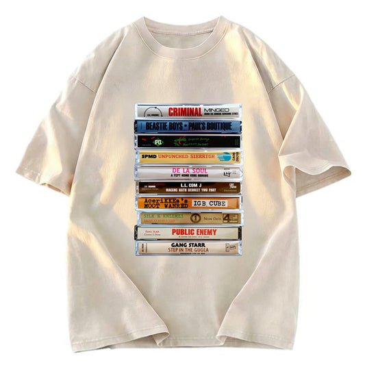 Tokyosol 90s Hip Hop Underground Tapes Washed T-Shirt