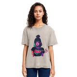 Tokyosol Cute Lofi Egirl Anime Washed T-Shirt