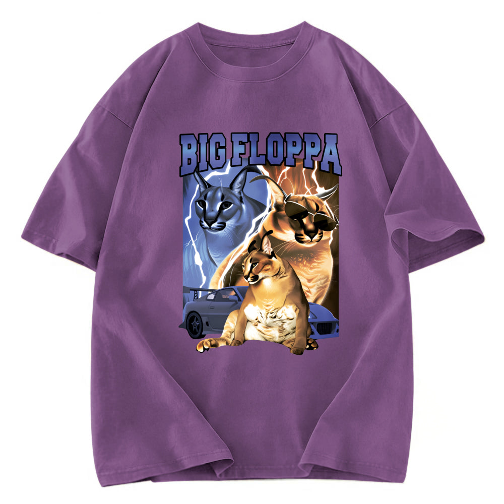 Tokyosol BIG FLOPPA VINTAGE RAP Washed T-Shirt