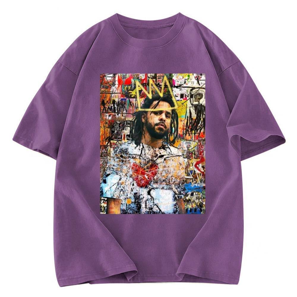 Tokyosol J Cole Portrait Washed T-Shirt