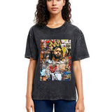 Tokyosol J Cole Portrait Washed T-Shirt