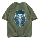 Tokyosol Hip Hop Lion Washed T-Shirt