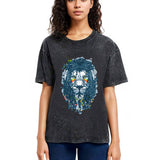 Tokyosol Hip Hop Lion Washed T-Shirt