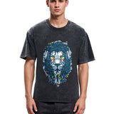 Tokyosol Hip Hop Lion Washed T-Shirt