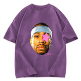 Tokyosol Hiphop AI Allen Basketball Star Washed T-Shirt