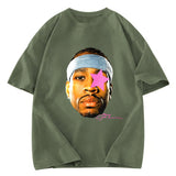 Tokyosol Hiphop AI Allen Basketball Star Washed T-Shirt