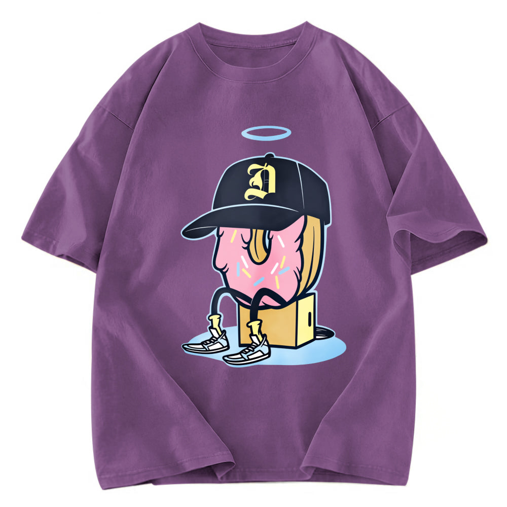 Tokyosol Dilla Donuts Hip Hop Washed T-Shirt