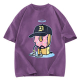 Tokyosol Dilla Donuts Hip Hop Washed T-Shirt