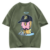 Tokyosol Dilla Donuts Hip Hop Washed T-Shirt