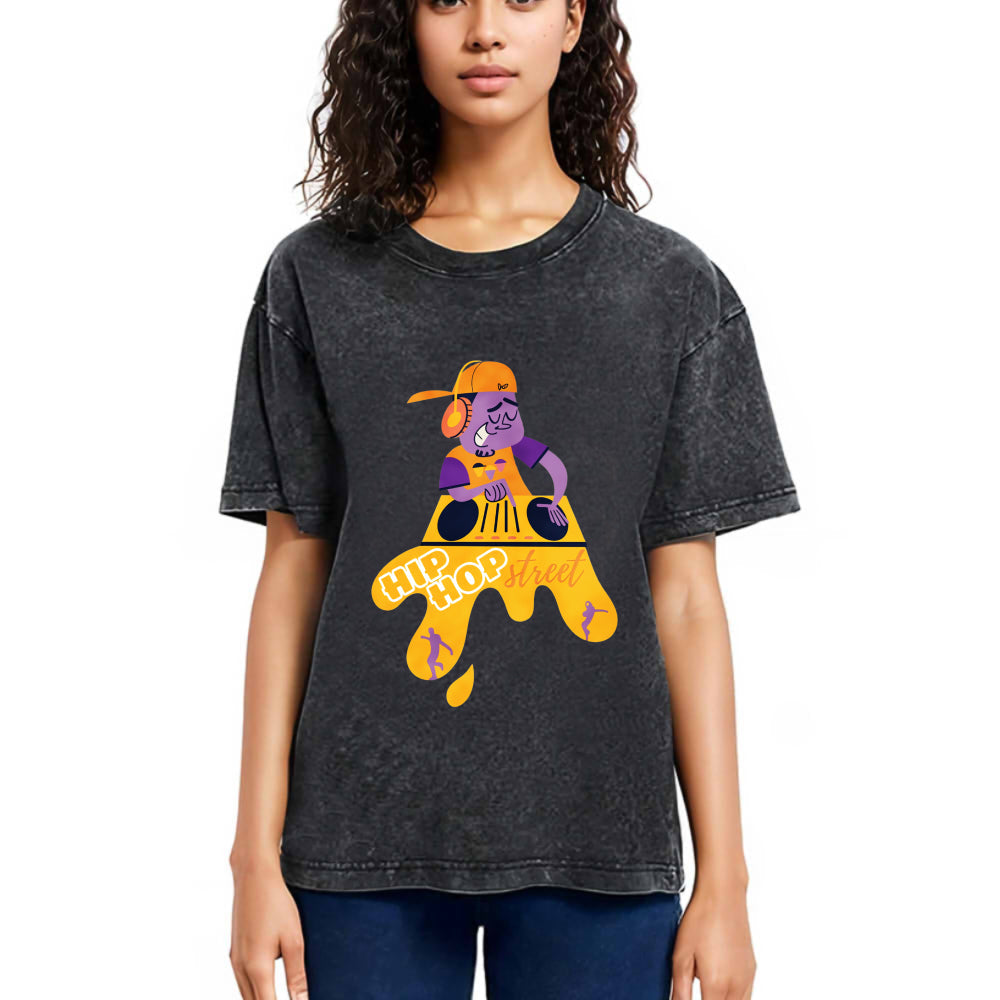 Tokyosol Hiphop Lover Street Washed T-Shirt